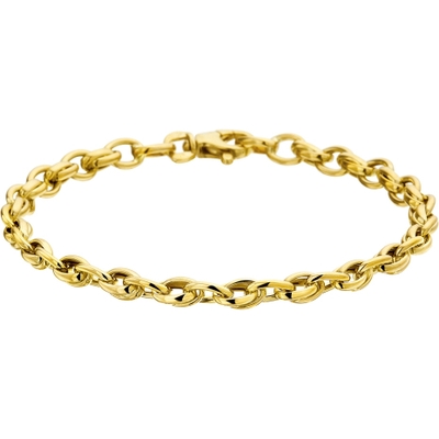 armband 50 mm 19 cm 14K geelgoud