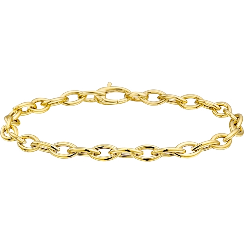 Treasure Collection THOJ0724 14k gouden schakelarmband 5 mm