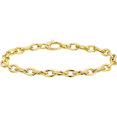 armband 50 mm 19 cm 14K geelgoud