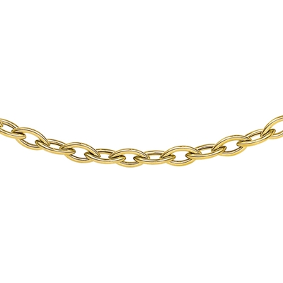 collier 50 mm 45 cm 14K geelgoud