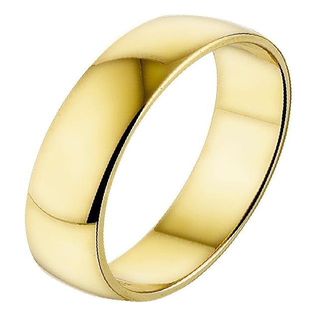 Treasure Collection A413 Amorio 14 karaat gouden trouwring 5 mm