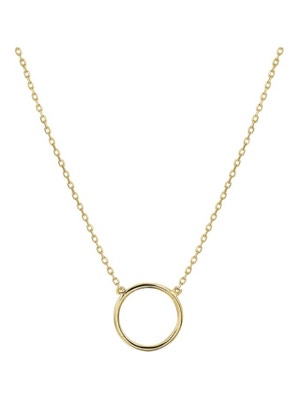 collier rondje 08 mm 40 - 44 cm 14K geelgoud
