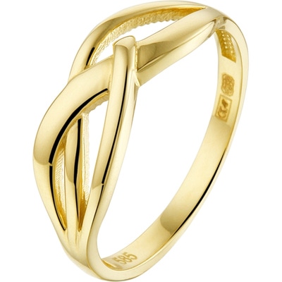 884275 14 karaat gouden ring 6 mm