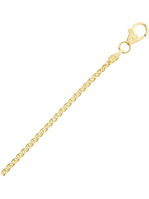 Treasure Collection TC-882133 14 karaat gouden vossenstaart armband 1,7 mm