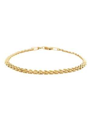 armband panter 30 mm 14K geelgoud