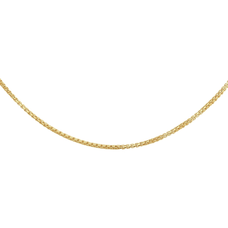 885230 14k gouden venetiaanse basisketting 1,5 mm