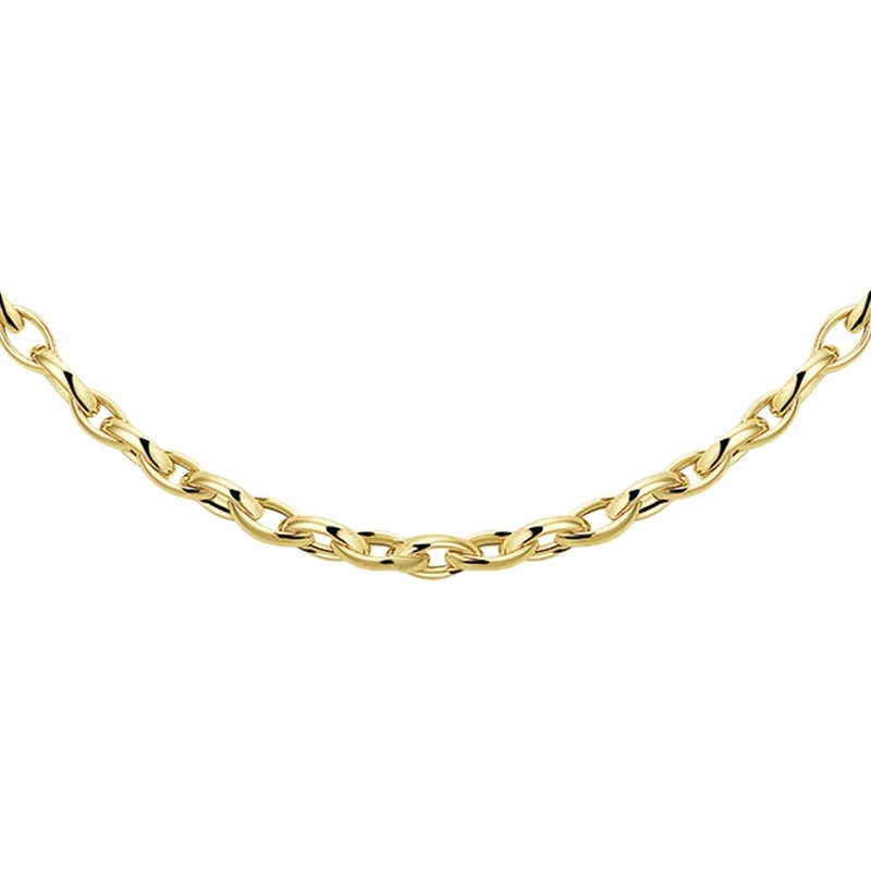 Treasure Collection THOJ0638 14k gouden anker schakelketting 4,5 mm