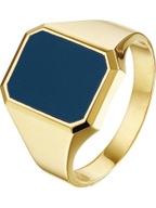 Treasure Collection TC-881600 14 karaat gouden zegelring met lagensteen 12,5 mm