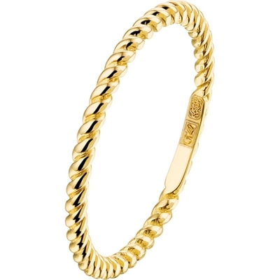 884214 14k gouden aanschuifring gedraaid 1,5 mm