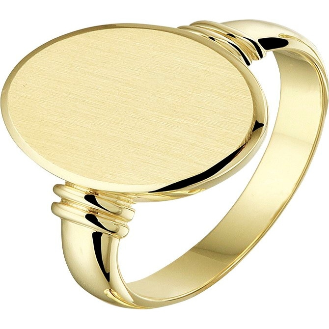Treasure Collection TC-881574 14 karaat gouden zegelring massief