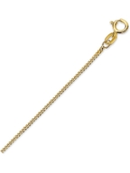 gourmette 4-zijdes geslepen 12 mm 41 - 43 - 45 cm 14K geelgoud