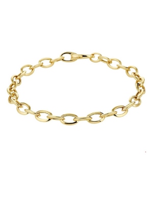 armband anker 57 mm 19 cm 14K geelgoud