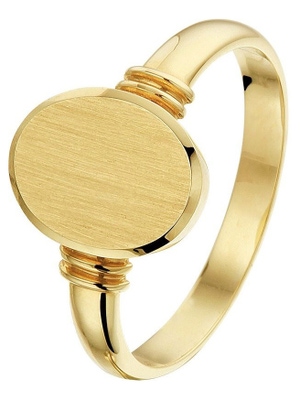 The House Of Jewels THOJ0505 14 karaat gouden zegelring massief 12,5 mm P033