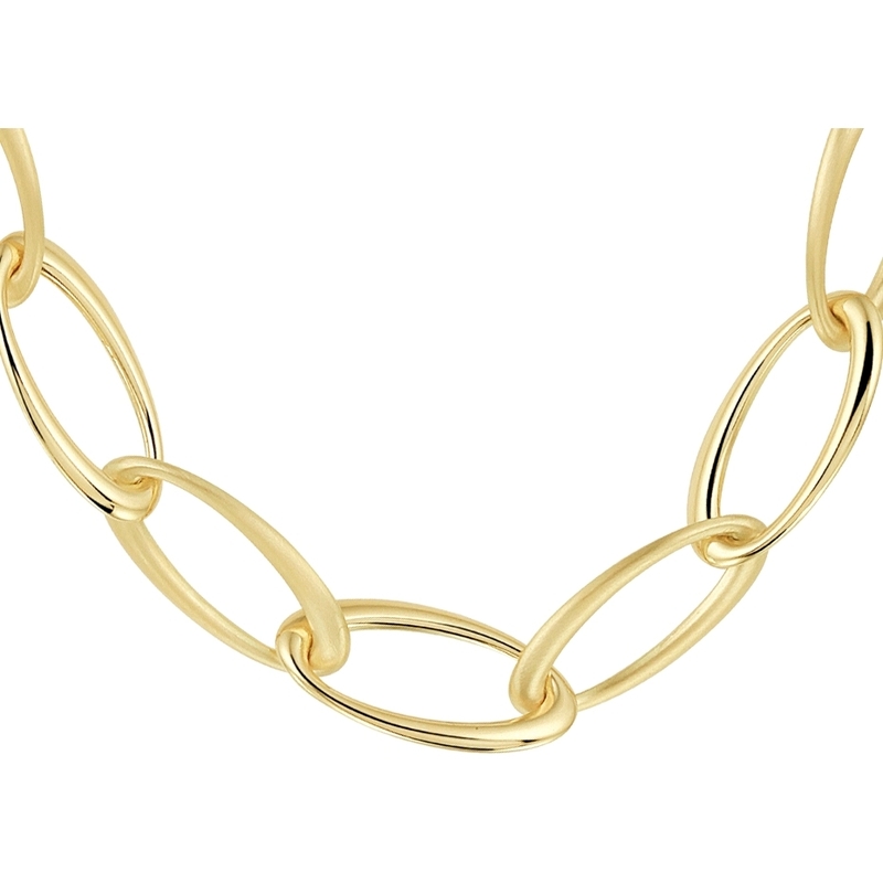 Treasure Collection THOJ0737 14k gouden anker schakelketting 13 mm