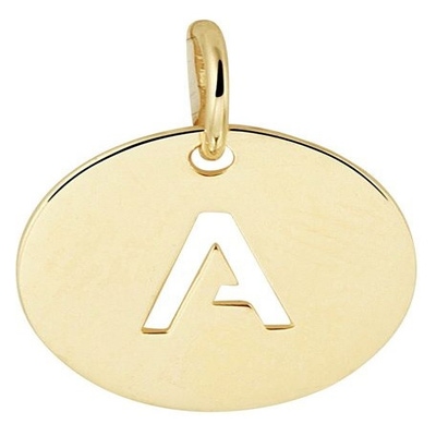 Treasure Collection TC-50627 14 karaat gouden hanger letter 13 mm