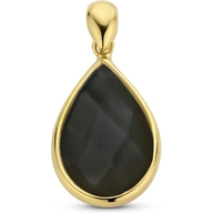 hanger onyx 14K geelgoud