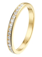 The House Of Jewels THOJ0366 14 karaat gouden ring met 0,25 ct diamant