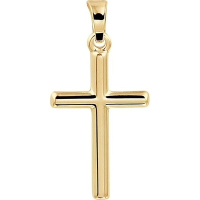 hanger kruis 14K geelgoud