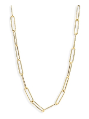 The House Of Jewels THOJ0656 14 karaat gouden schakelketting paperclip 4 mm