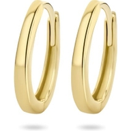 klapoorringen 14K geelgoud