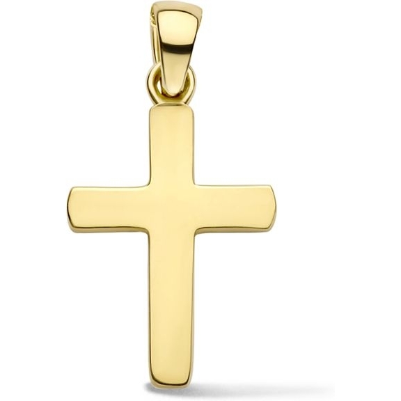 Treasure Collection 882463 14 karaat gouden hanger kruisje 21 mm