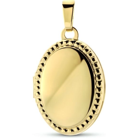 Treasure Collection 883275 14k gouden medaillon ovaal
