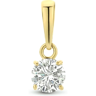 884903 14k gouden hanger met zirkonia