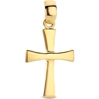 hanger kruis 14K geelgoud