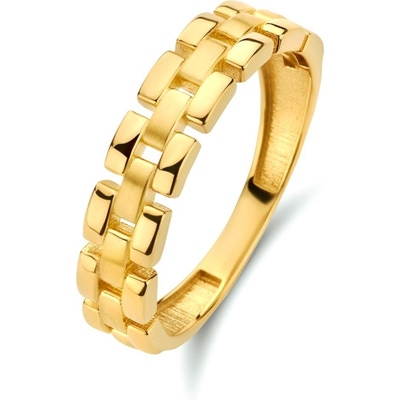 Treasure Collection P013 14k gouden ring schakelmotief