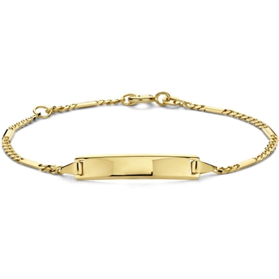 Treasure Collection 882767 14k gouden graveerarmband 5 mm