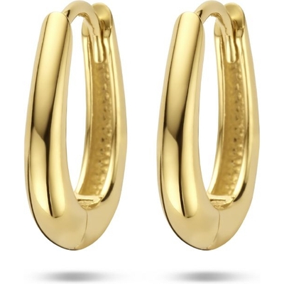 klapoorringen 14K geelgoud