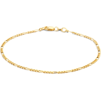 885376 14k gouden figaro armband 1,8 mm