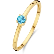 Treasure Collection R219 14k gouden ring met geboortesteen december