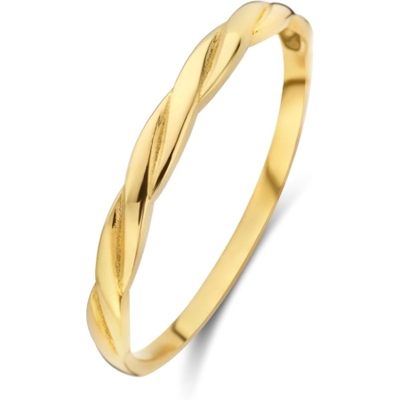 Treasure Collection 883414 14k gouden ring gedraaid 2 mm