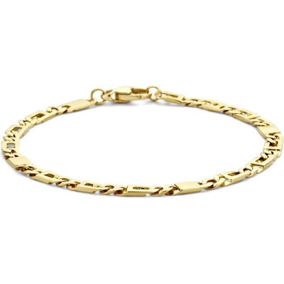 armband valkenoog 47 mm 21 cm 14K geelgoud