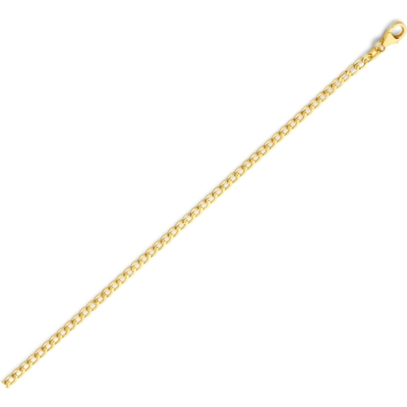 885237 14k gouden gourmet armband 2,6 mm