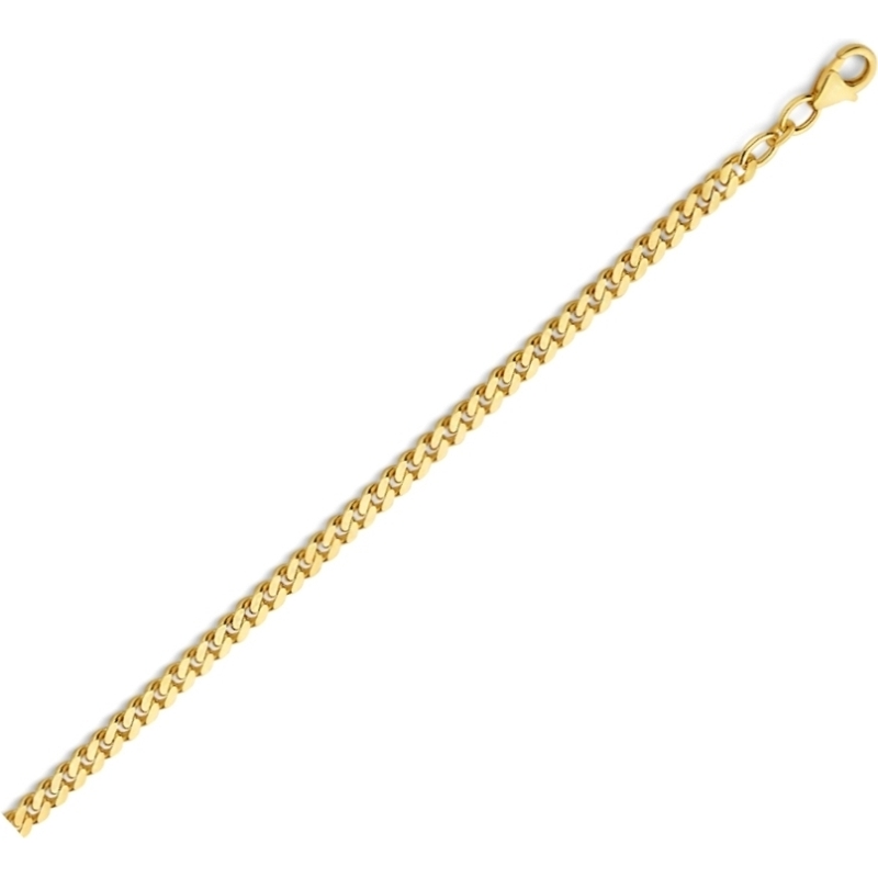 885240 14k gouden gourmet schakelketting 4,1 mm