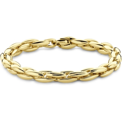 armband fantasie schakel 70 mm 19 cm 14K geelgoud