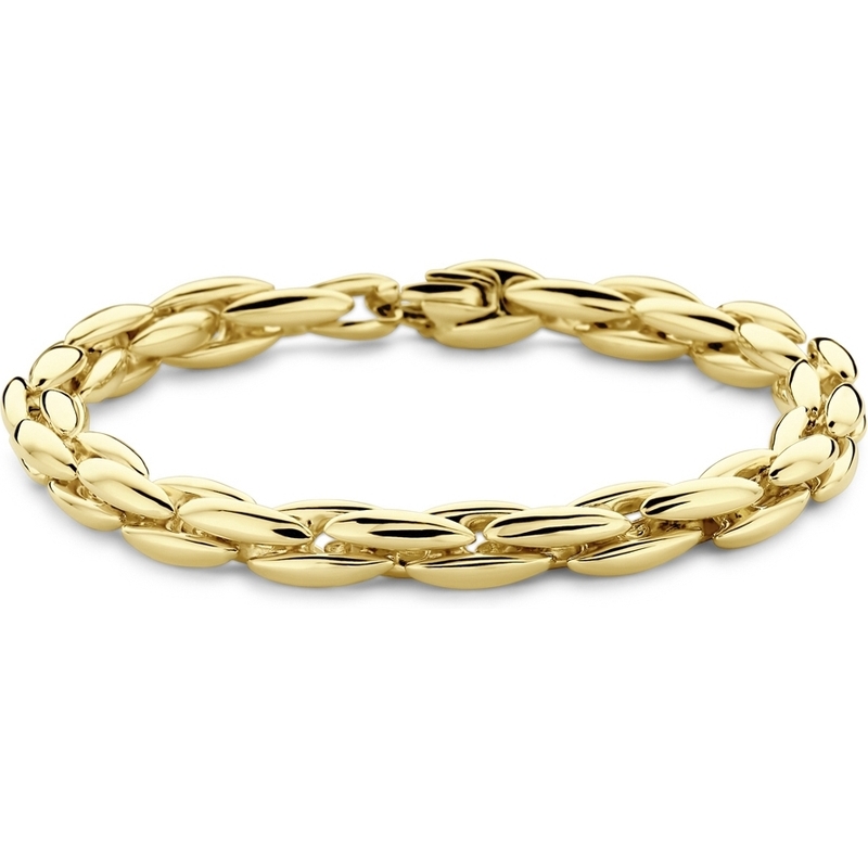 Treasure Collection THOJ2859 14k gouden schakelarmband 7 mm