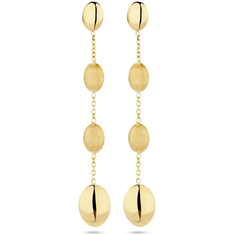 Treasure Collection THOJ3147 14k gouden oorhangers 52 mm