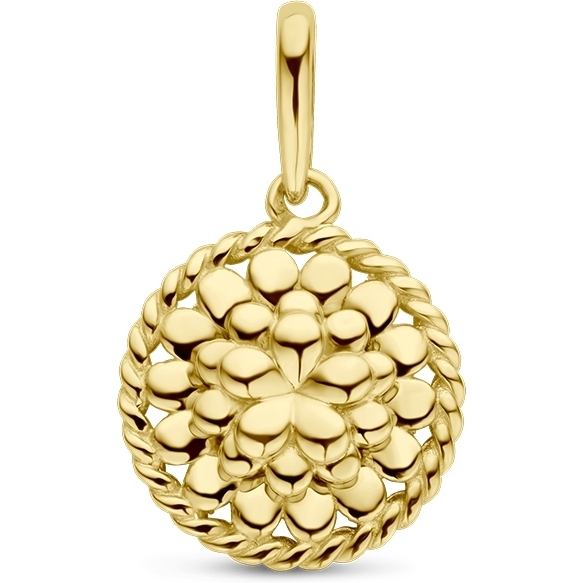 884119 14k gouden hanger met geboortebloem oktober
