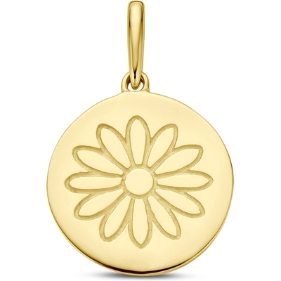 884103 14k gouden hanger met geboortebloem september