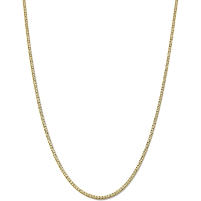 tenniscollier diamant 300ct h si 22 mm 42 cm 14K geelgoud