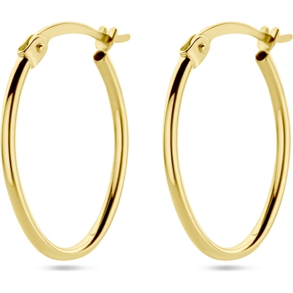 885841 14k gouden oorringen 1,6 mm
