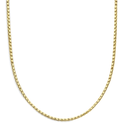 collier 40 mm 44 cm 14K geelgoud