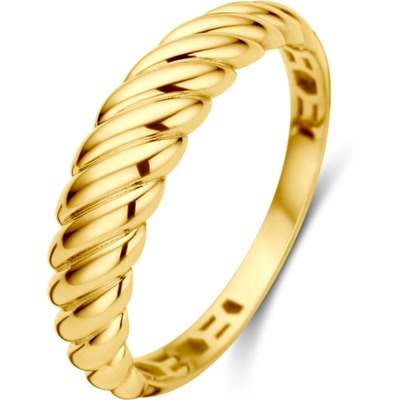 884434 14k gouden ring gedraaid 5 mm