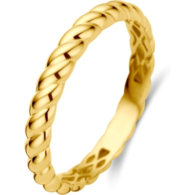 884433 14k gouden ring gedraaid 3 mm