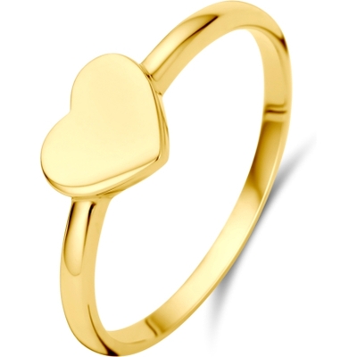 884445 14k gouden ring met hartje 7,8 mm