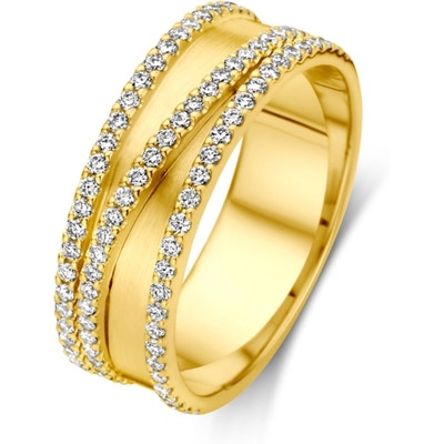 THOJ3614 14k gouden ring met 0,44 ct diamant 6,4 mm