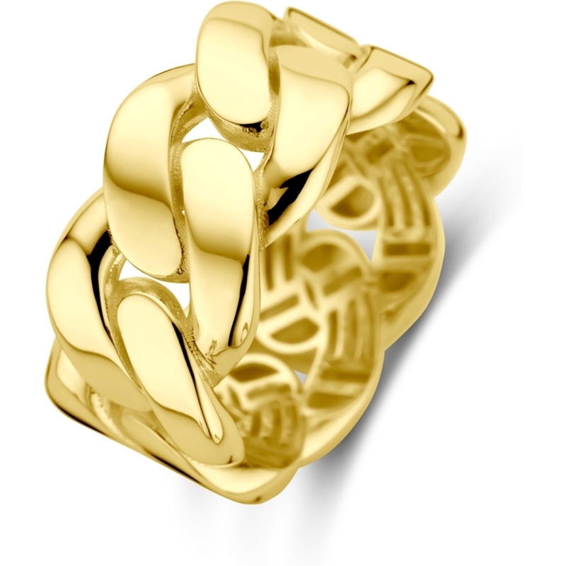 THOJ3770 14k gouden ring schakels 10 mm